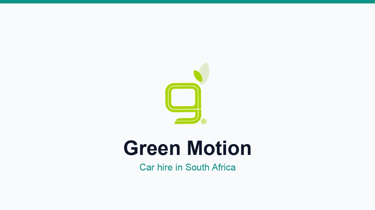 Green Motion car hire South Africa
