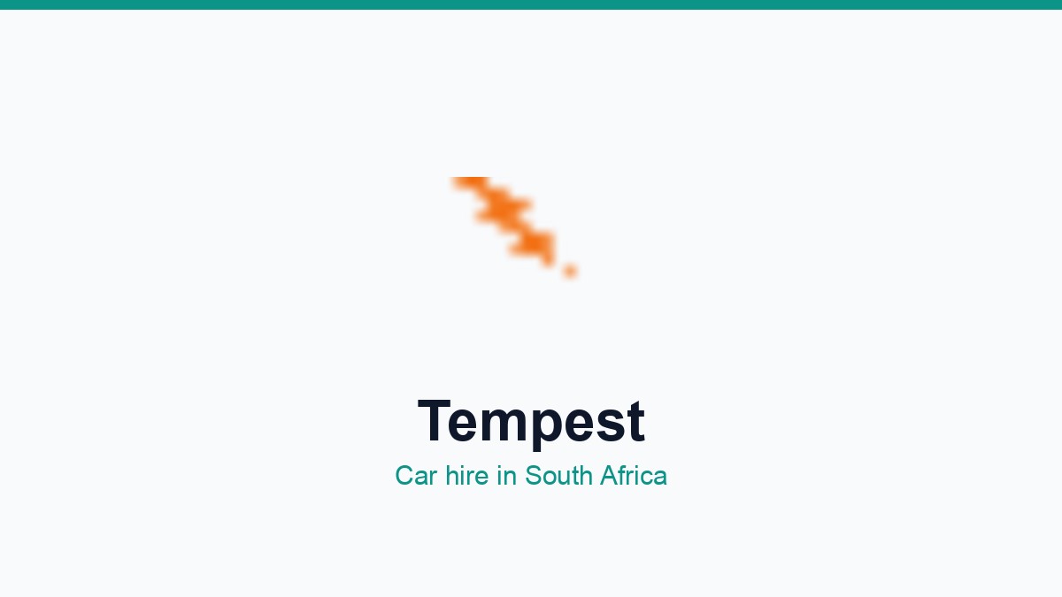 Tempest car hire South Africa