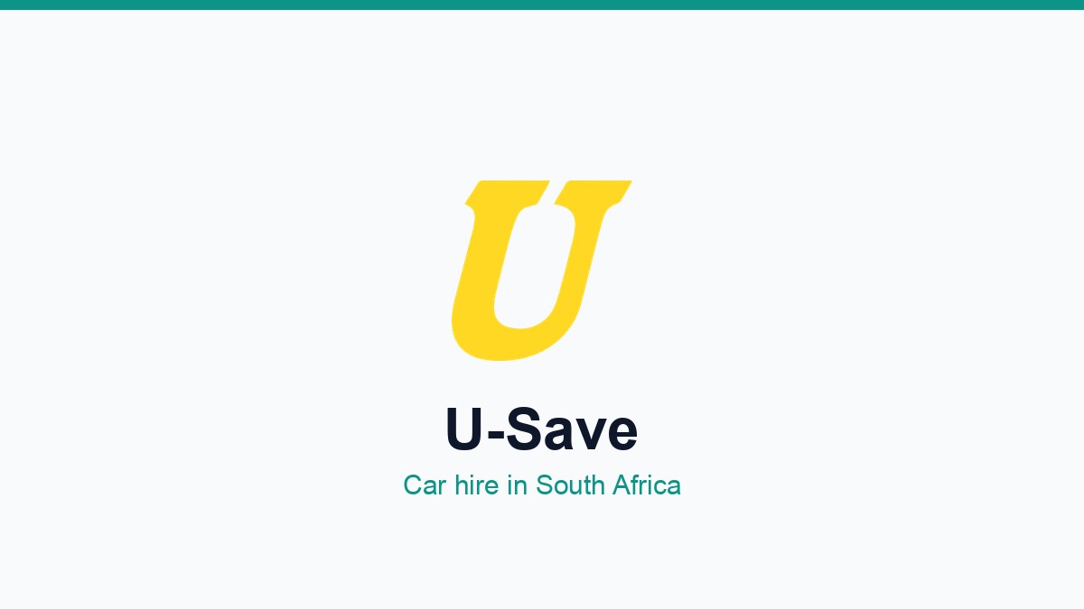 U-Save car hire South Africa