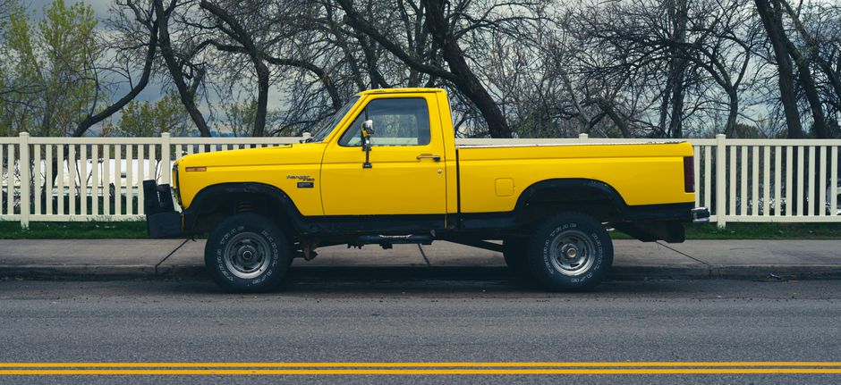 Bakkie pickup truck - Van hire in South Africa