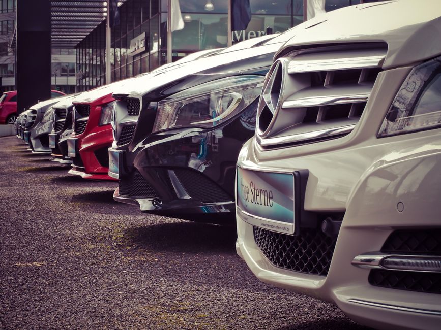 Car rental counter - Airport or city pickup for car hire in South Africa