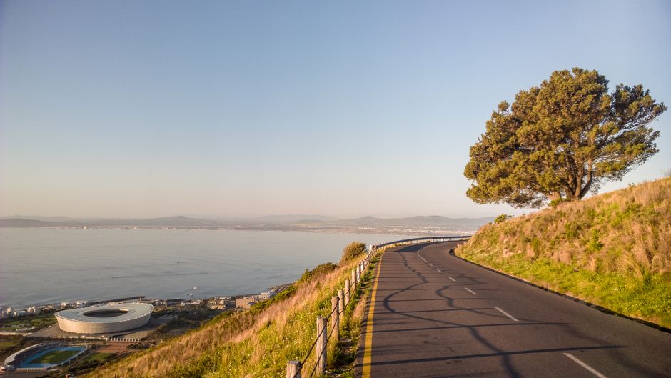 Cape town coastal road - One way car hire in South Africa