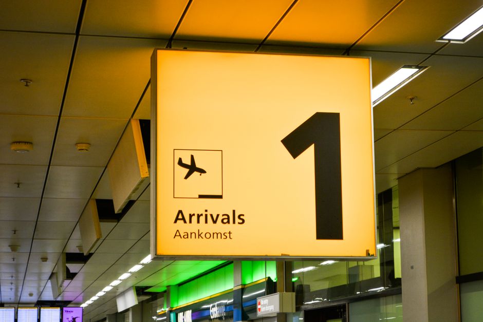 Airport terminal arrivals - Car hire at OR Tambo International Airport