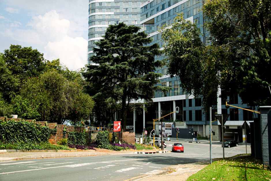 Johannesburg city traffic - Car hire in Pretoria