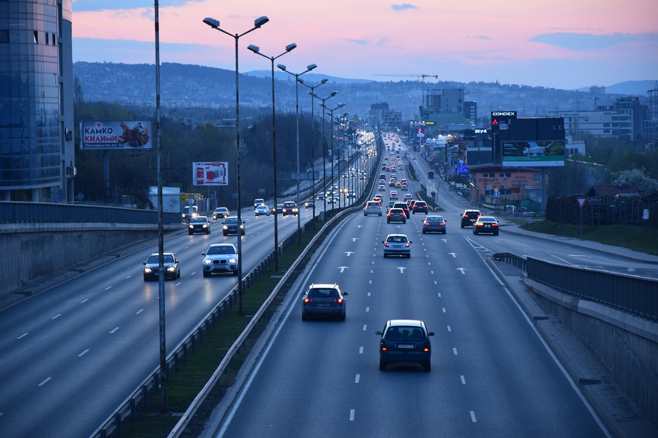 Johannesburg city traffic - Car hire in Stellenbosch